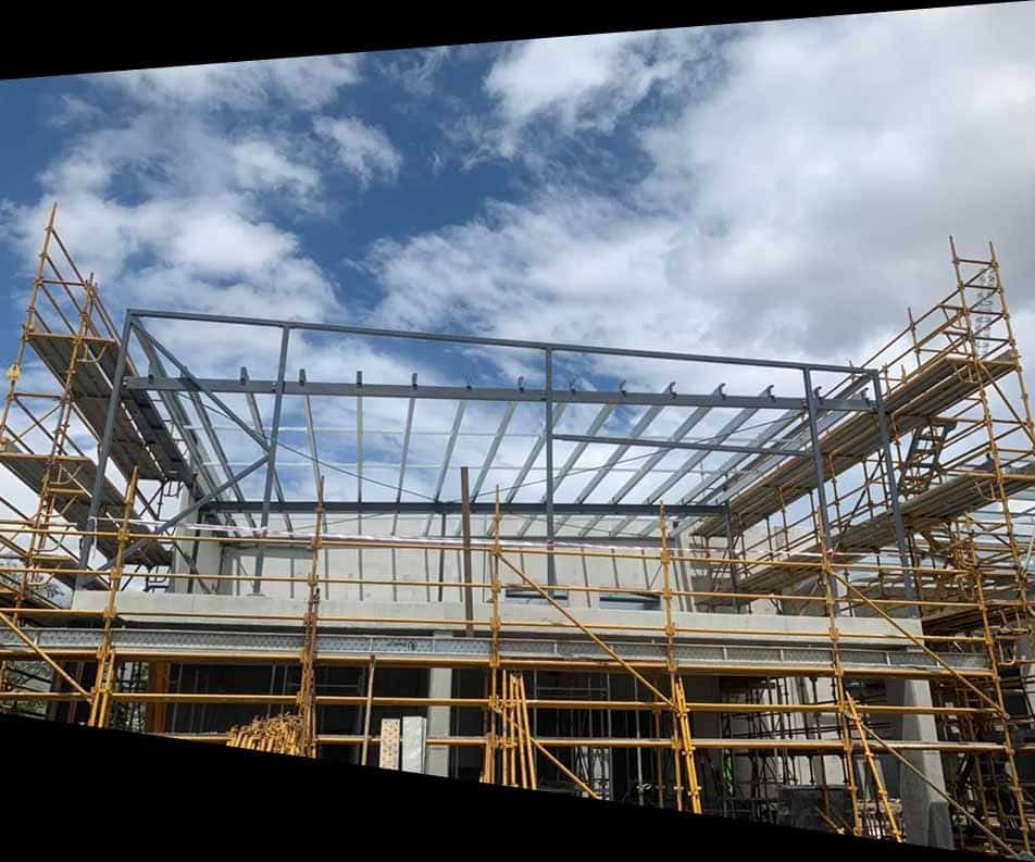 Construction Site — Structural Steel Fabricators in Gympie, QLD