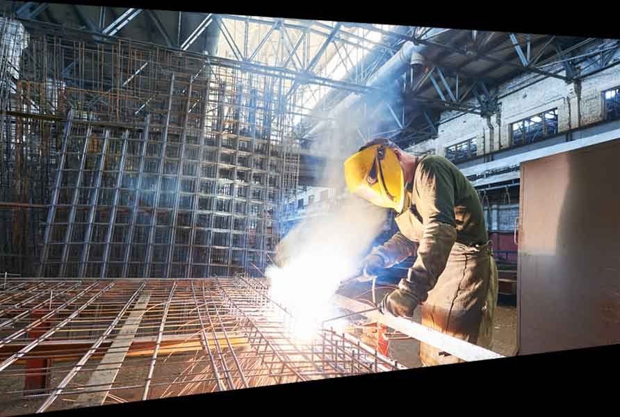 Industrial Welding Work — Structural Steel Fabricators in Rosemount, QLD